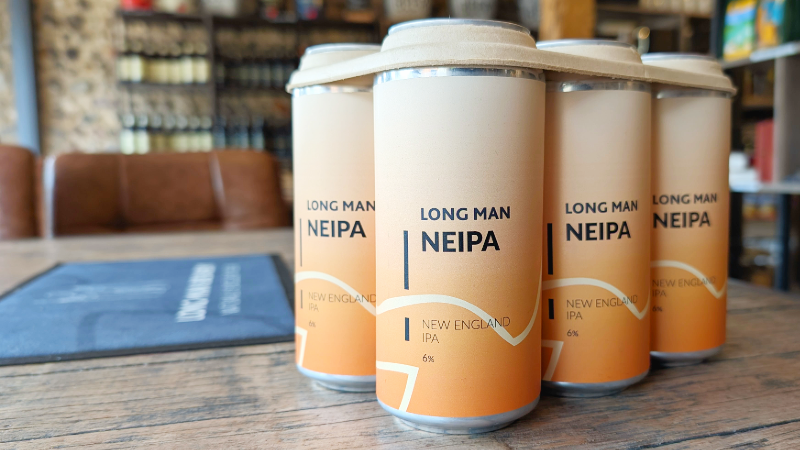 NEIPA Cans in shop