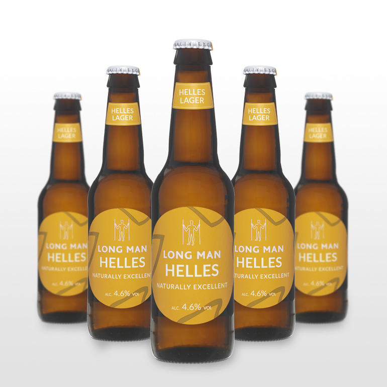 Helles Lager 330ml - Long Man
