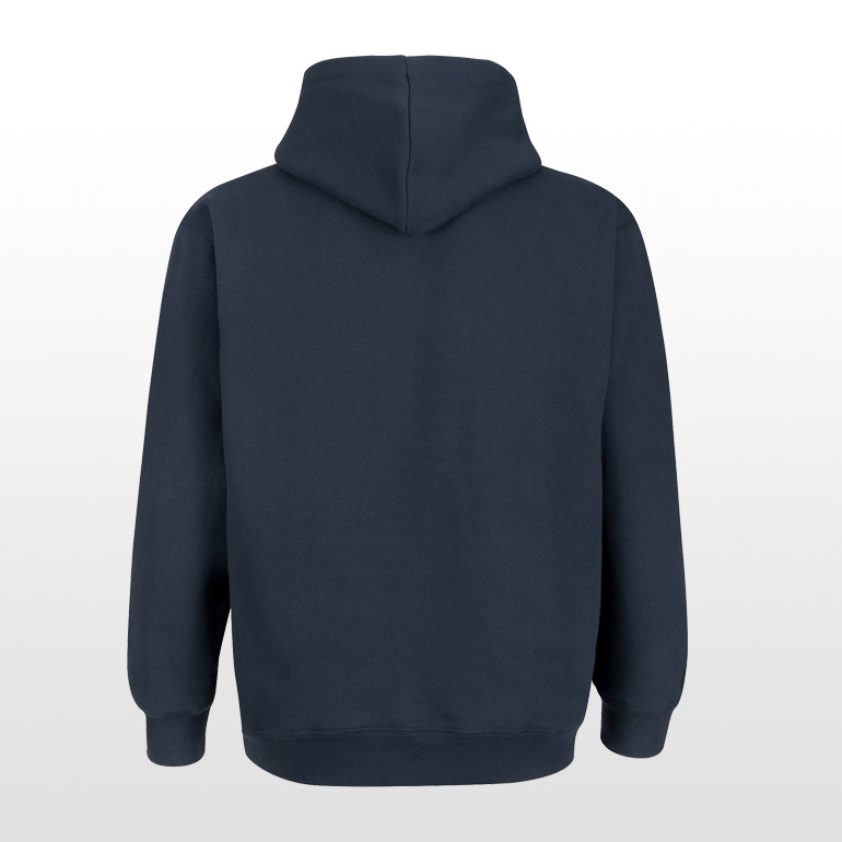 Long Man Hoody Blue - Back