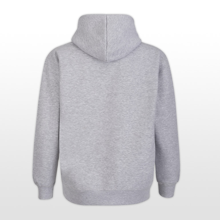 Long Man Hoody Grey - Back