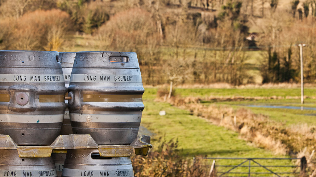 Long Man Brewery Casks