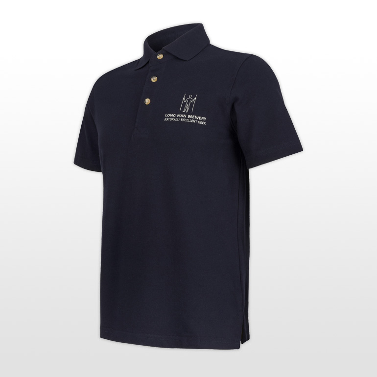 Long Man Polo Blue - Side