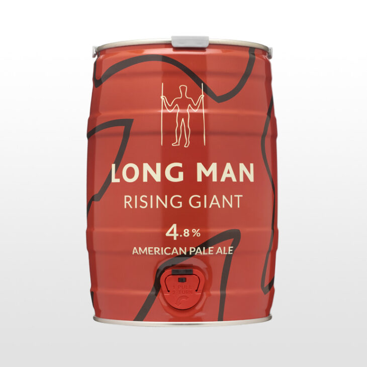 Rising Giant 8 Pint Mini Cask Long Man Brewery