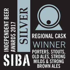 SIBA – Regional Cask Winner - Porters, Stouts & Old Ales - Silver - 2017